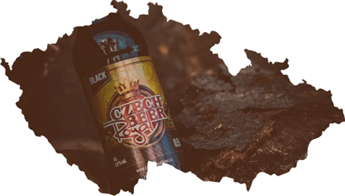 czech republic map beer